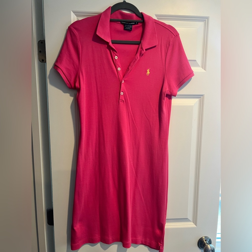 Ralph Lauren cotton mesh polo dress